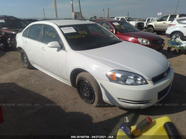 CHEVROLET IMPALA POLICE 2013 2g1wd5e38d1124275