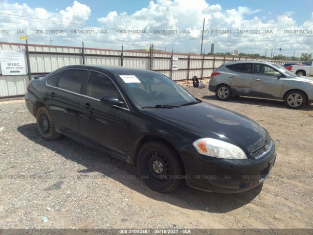 CHEVROLET IMPALA POLICE 2013 2g1wd5e3xd1125010