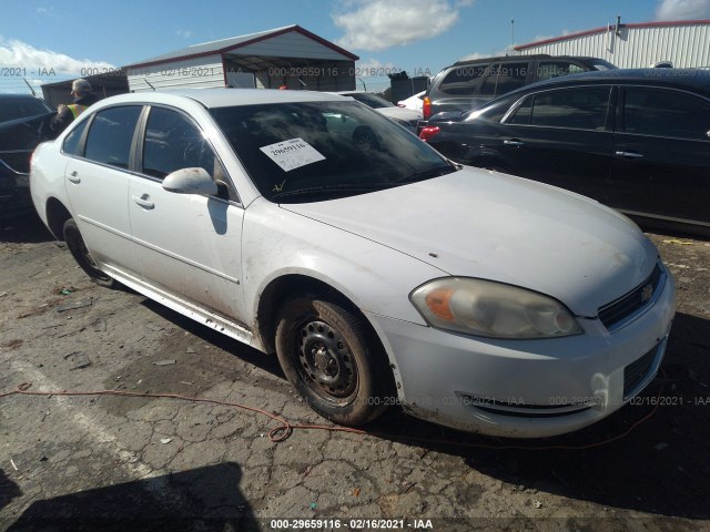 CHEVROLET IMPALA POLICE 2010 2g1wd5em0a1253955