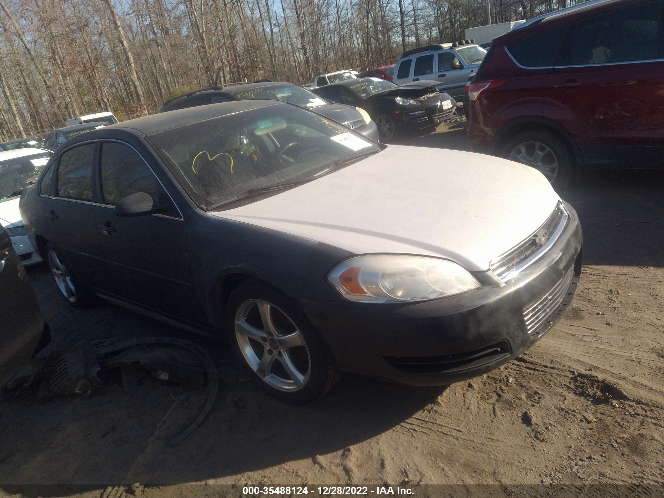 CHEVROLET IMPALA 2011 2g1wd5em0b1217071