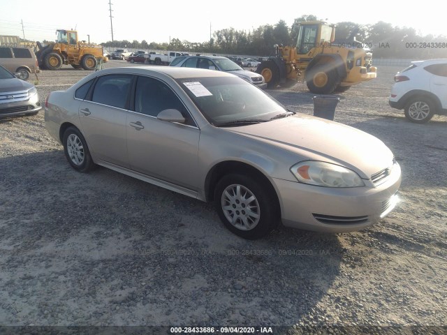 CHEVROLET IMPALA POLICE 2011 2g1wd5em0b1279263