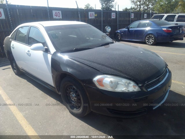 CHEVROLET IMPALA POLICE 2010 2g1wd5em1a1113364