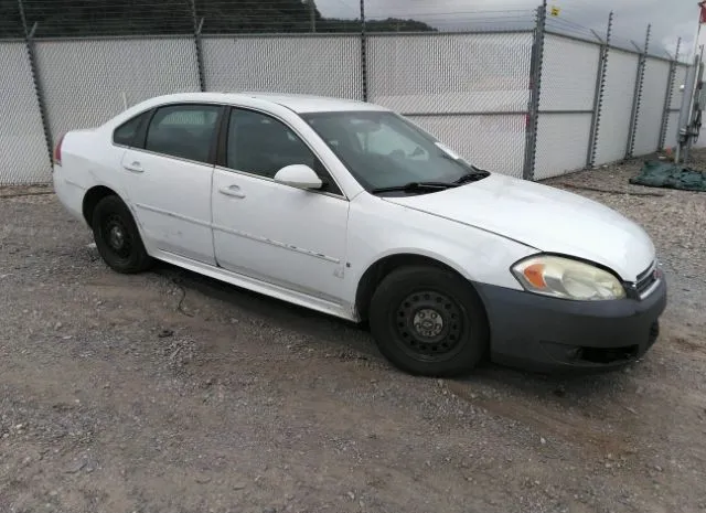 CHEVROLET IMPALA POLICE 2010 2g1wd5em1a1130844