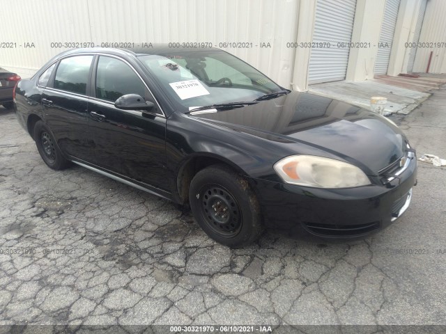 CHEVROLET IMPALA POLICE 2010 2g1wd5em1a1183382