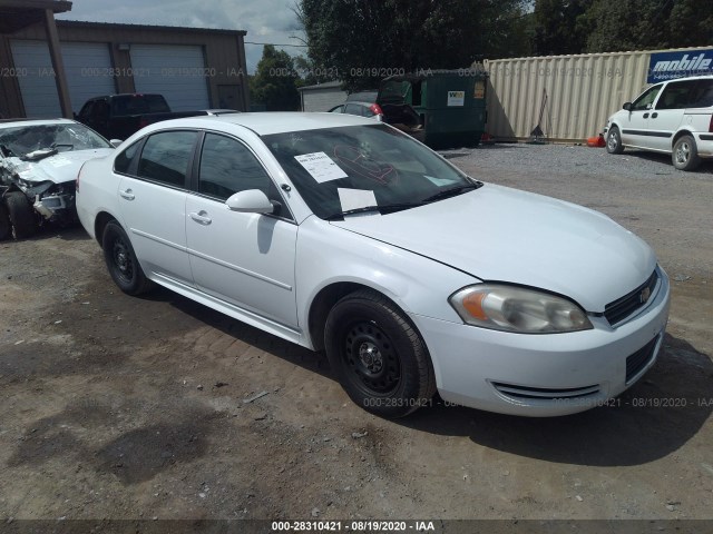 CHEVROLET IMPALA POLICE 2010 2g1wd5em1a1255679