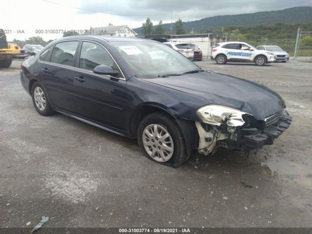 CHEVROLET IMPALA POLICE 2010 2g1wd5em1a1255889