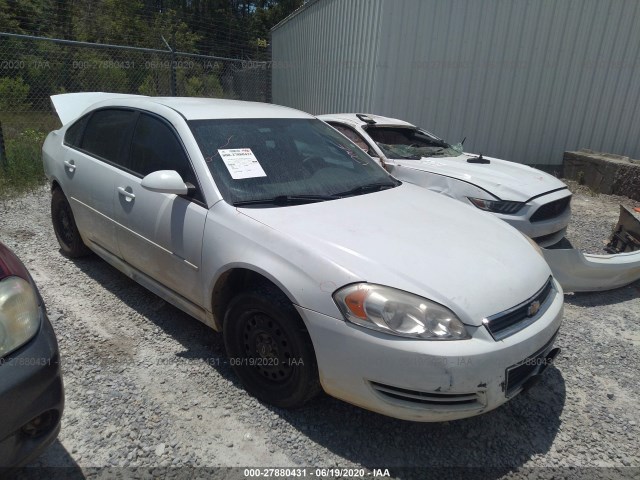 CHEVROLET IMPALA POLICE 2010 2g1wd5em1a1264026