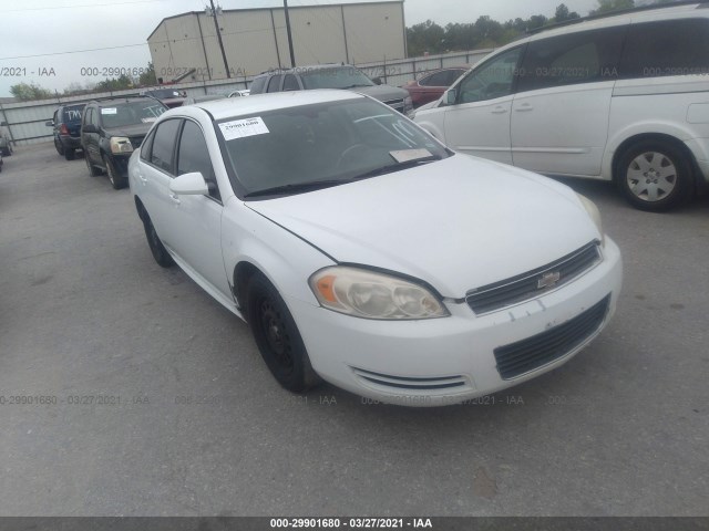 CHEVROLET IMPALA POLICE 2010 2g1wd5em2a1149709