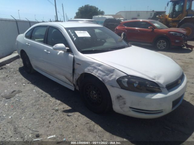 CHEVROLET IMPALA POLICE 2010 2g1wd5em2a1236641