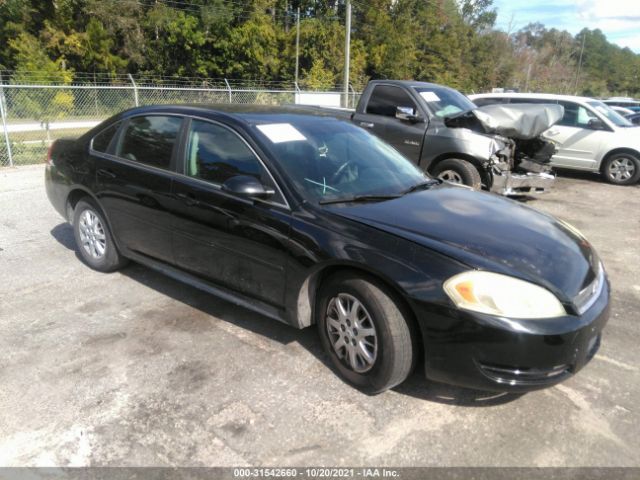 CHEVROLET IMPALA POLICE 2010 2g1wd5em2a1259191