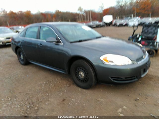 CHEVROLET IMPALA POLICE 2011 2g1wd5em2b1291186