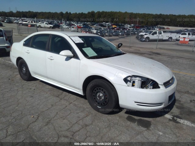 CHEVROLET IMPALA POLICE 2010 2g1wd5em3a1242674