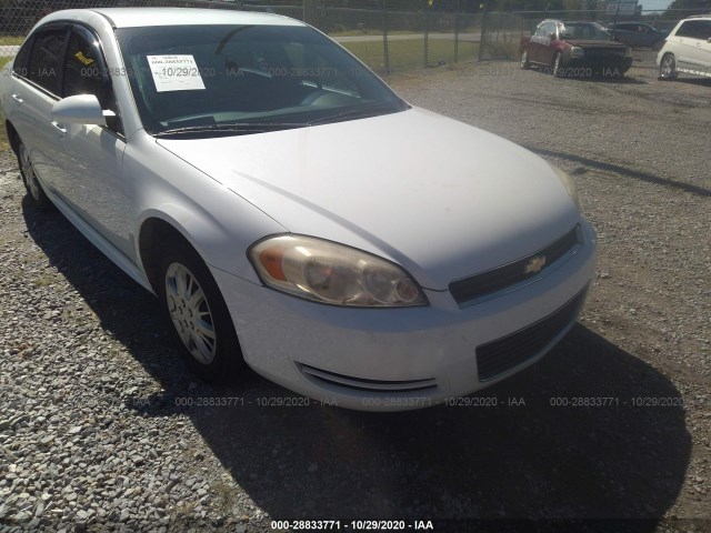 CHEVROLET IMPALA POLICE 2011 2g1wd5em3b1187158