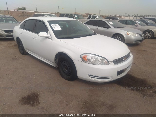 CHEVROLET IMPALA POLICE 2010 2g1wd5em4a1128053