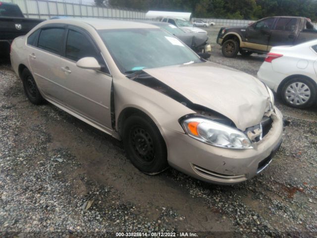 CHEVROLET IMPALA POLICE 2010 2g1wd5em4a1135861