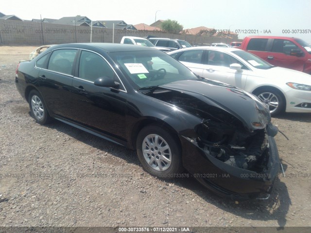 CHEVROLET IMPALA POLICE 2010 2g1wd5em4a1153910