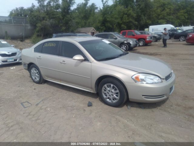 CHEVROLET IMPALA 2010 2g1wd5em4a1207075