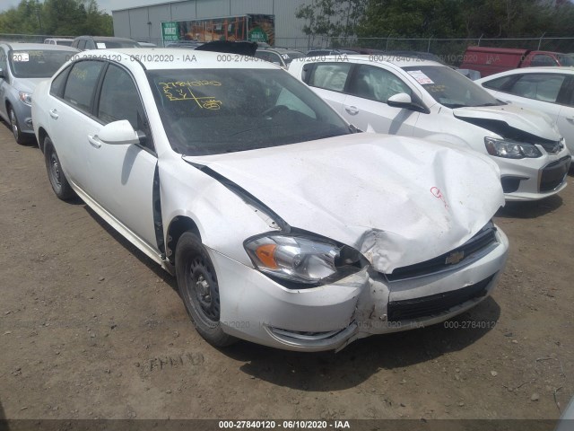 CHEVROLET IMPALA POLICE 2010 2g1wd5em4a1209201