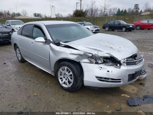 CHEVROLET IMPALA 2010 2g1wd5em4a1209893