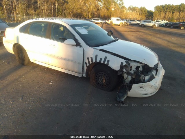 CHEVROLET IMPALA POLICE 2010 2g1wd5em4a1263243