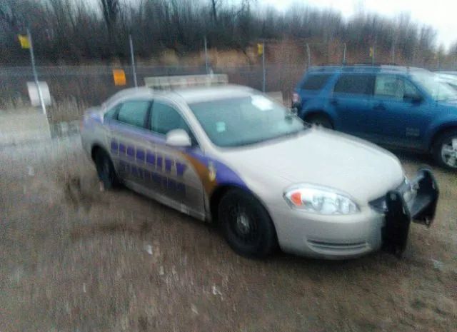 CHEVROLET IMPALA POLICE 2011 2g1wd5em4b1153245