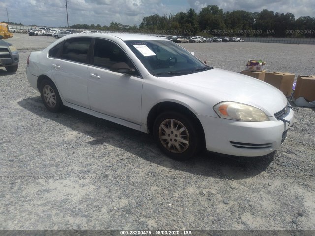 CHEVROLET IMPALA POLICE 2010 2g1wd5em5a1227741