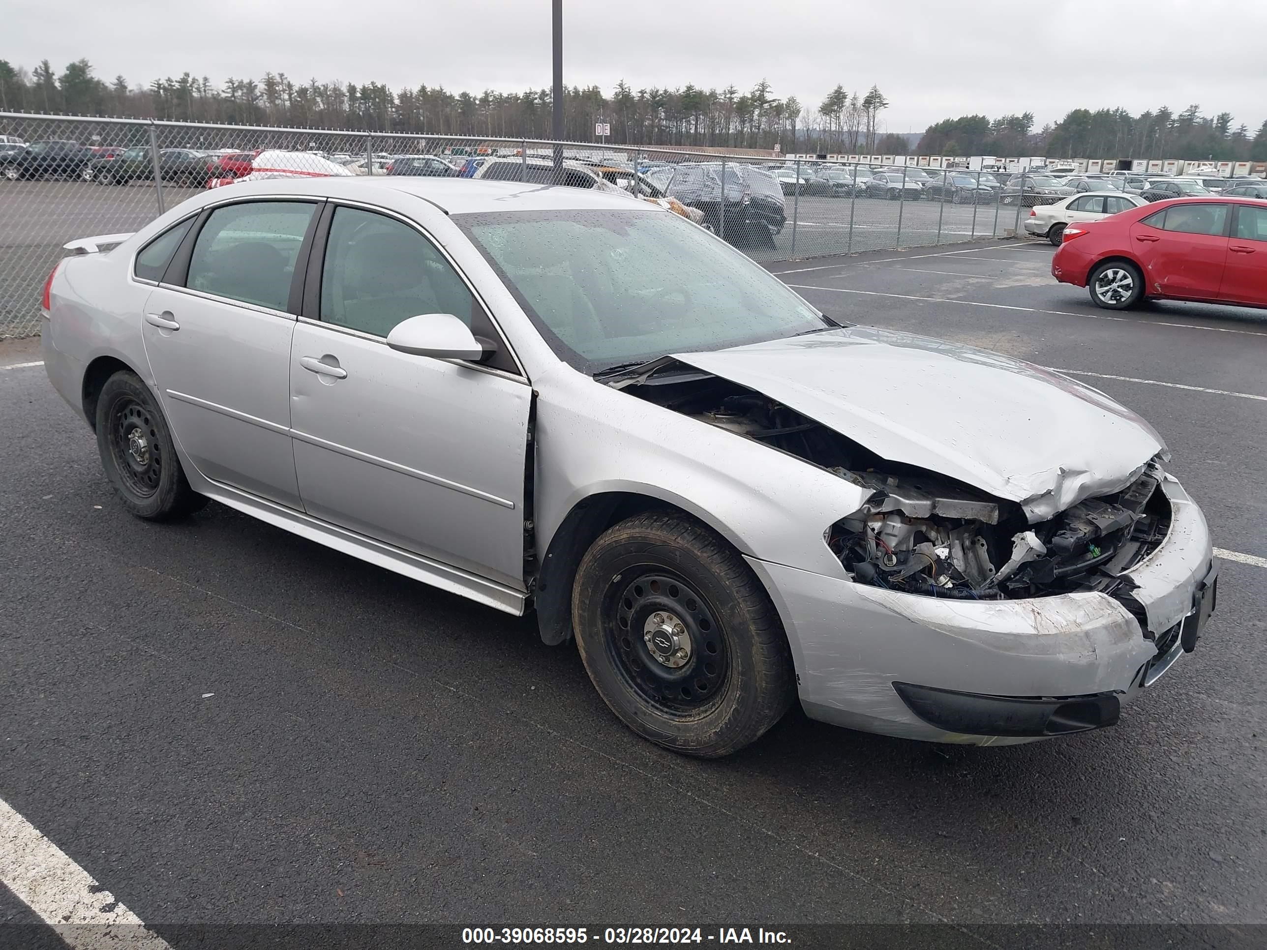 CHEVROLET IMPALA 2011 2g1wd5em5b1139015