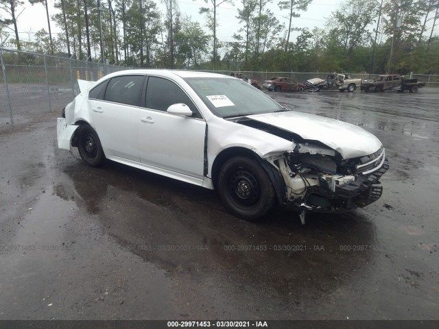 CHEVROLET IMPALA POLICE 2011 2g1wd5em5b1285401