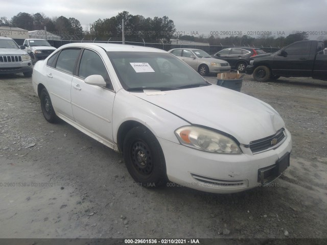 CHEVROLET IMPALA POLICE 2010 2g1wd5em6a1138194