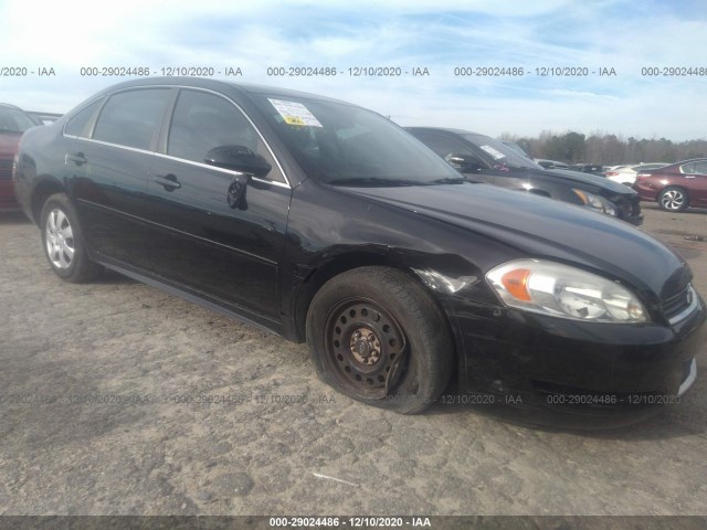 CHEVROLET IMPALA POLICE 2010 2g1wd5em6a1180476