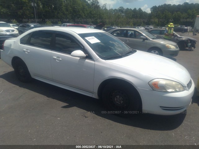 CHEVROLET IMPALA POLICE 2010 2g1wd5em6a1181949