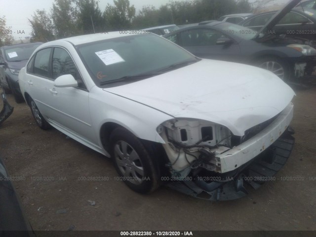 CHEVROLET IMPALA POLICE 2010 2g1wd5em6a1185953