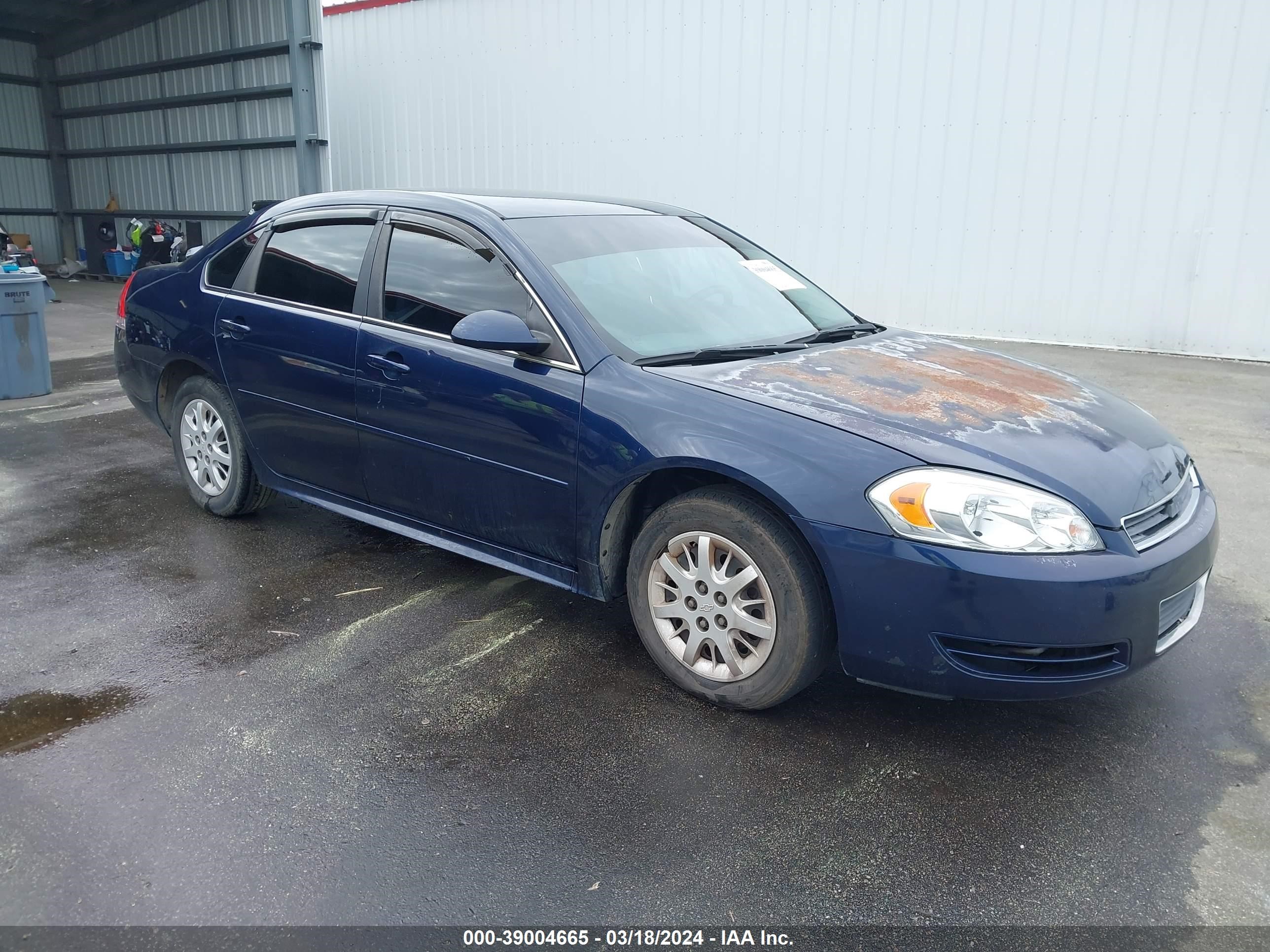 CHEVROLET IMPALA 2010 2g1wd5em6a1234505