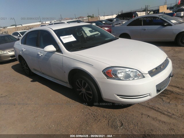 CHEVROLET IMPALA POLICE 2010 2g1wd5em7a1134235