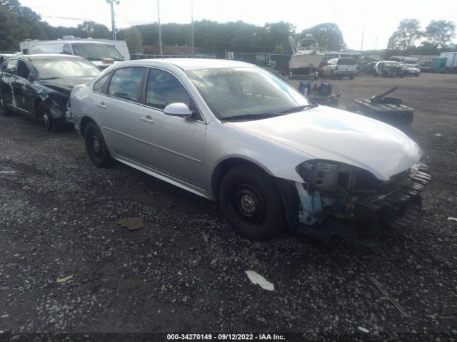 CHEVROLET IMPALA POLICE 2010 2g1wd5em7a1155747