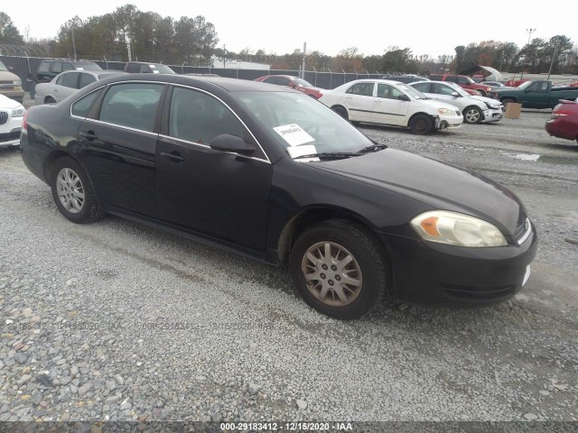 CHEVROLET IMPALA POLICE 2010 2g1wd5em7a1250292