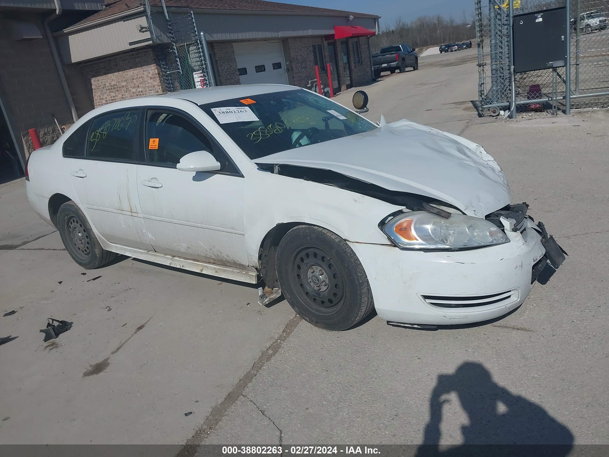 CHEVROLET IMPALA 2011 2g1wd5em7b1227449