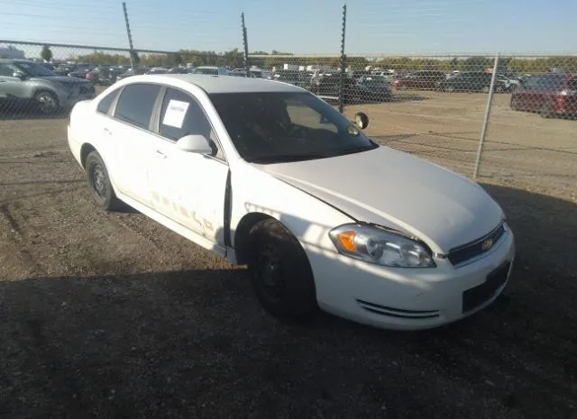 CHEVROLET IMPALA POLICE 2011 2g1wd5em7b1304921