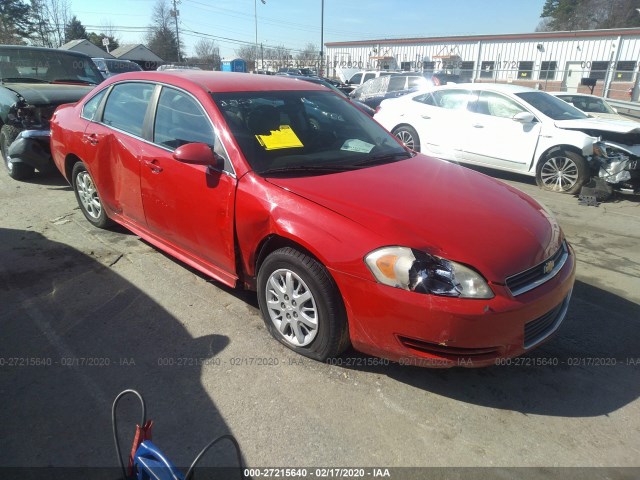 CHEVROLET IMPALA POLICE 2010 2g1wd5em8a1173934