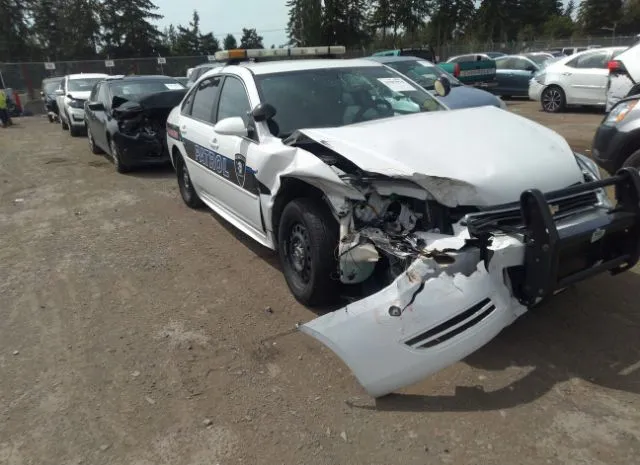 CHEVROLET IMPALA POLICE 2010 2g1wd5em8a1264055