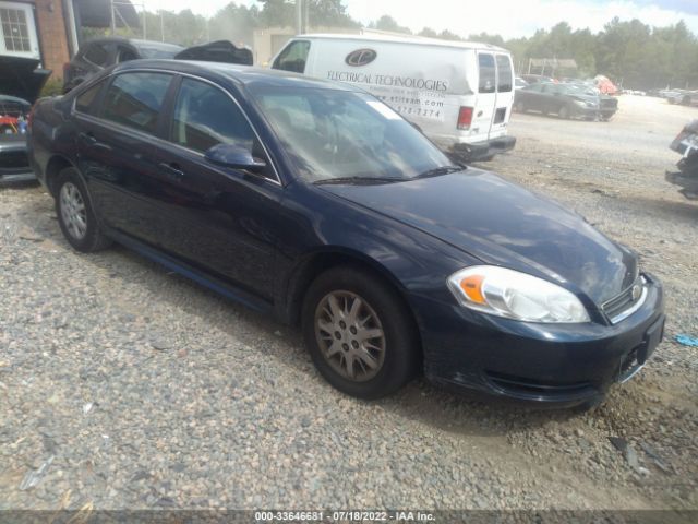 CHEVROLET IMPALA POLICE 2011 2g1wd5em8b1308640