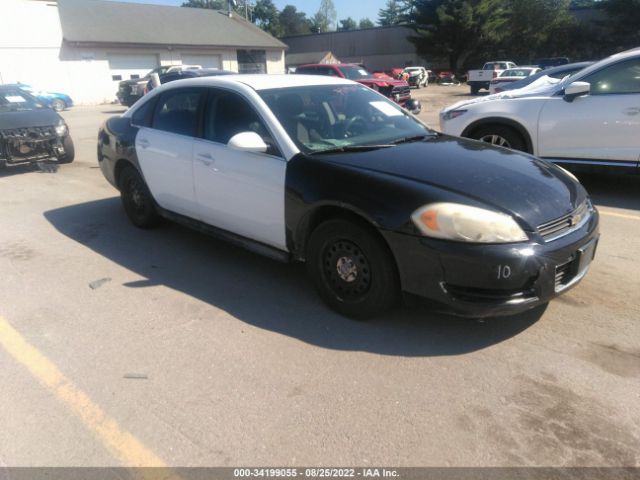 CHEVROLET IMPALA POLICE 2010 2g1wd5em9a1222171