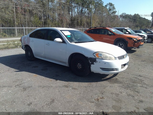 CHEVROLET IMPALA POLICE 2010 2g1wd5em9a1242128