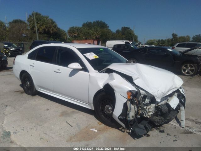 CHEVROLET IMPALA POLICE 2010 2g1wd5emxa1187768