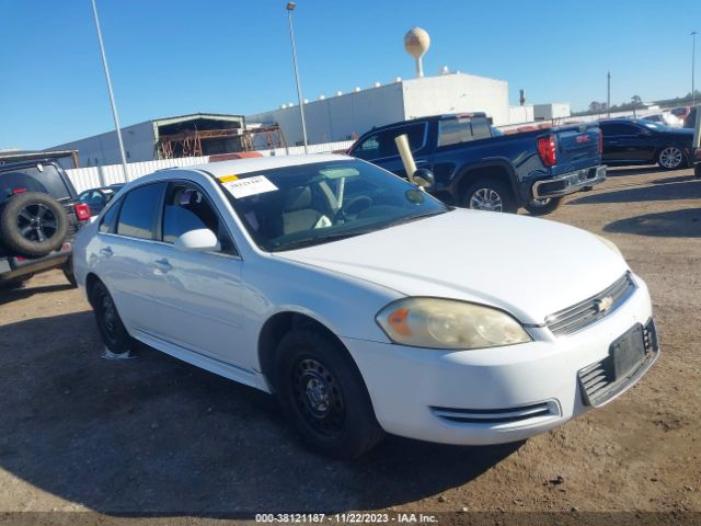 CHEVROLET IMPALA POLICE 2010 2g1wd5emxa1259861