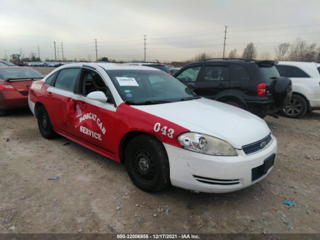 CHEVROLET IMPALA POLICE 2011 2g1wd5emxb1229485