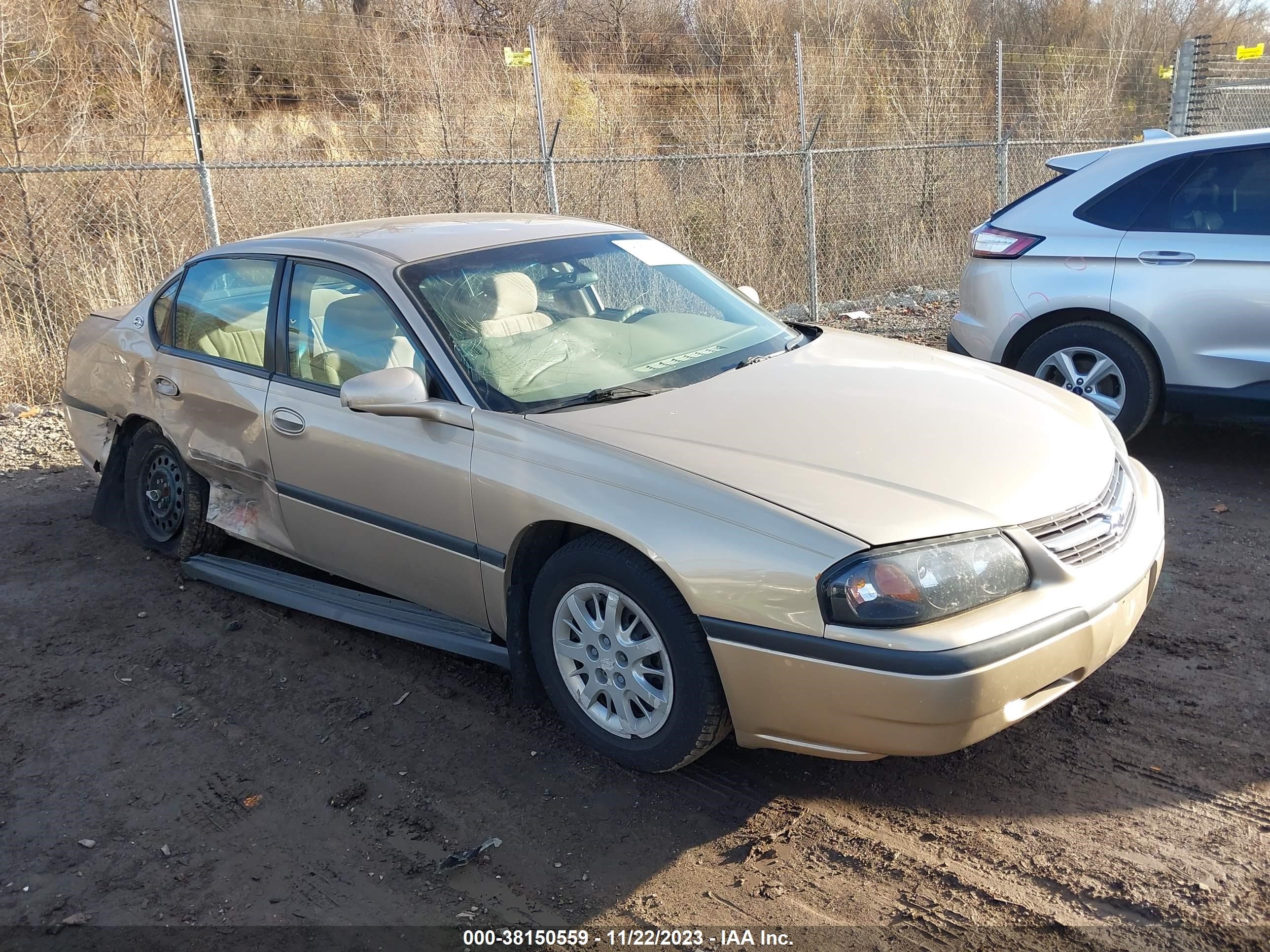 CHEVROLET IMPALA 2004 2g1wf52e049216403