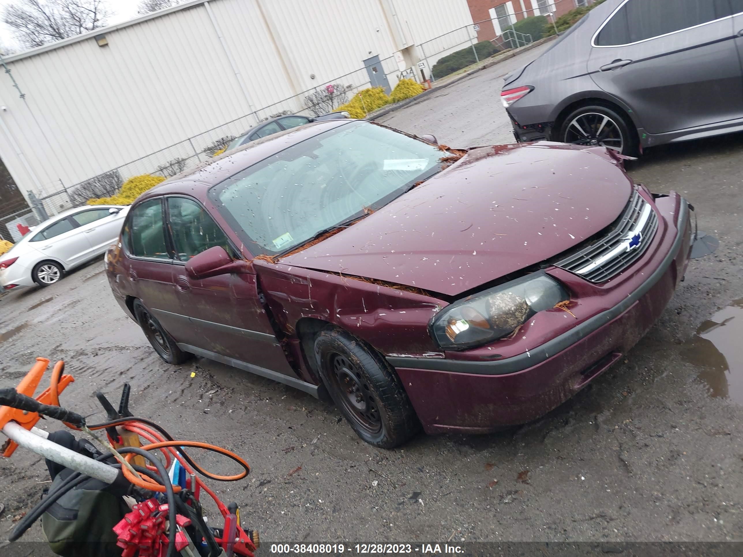 CHEVROLET IMPALA 2004 2g1wf52e049334659