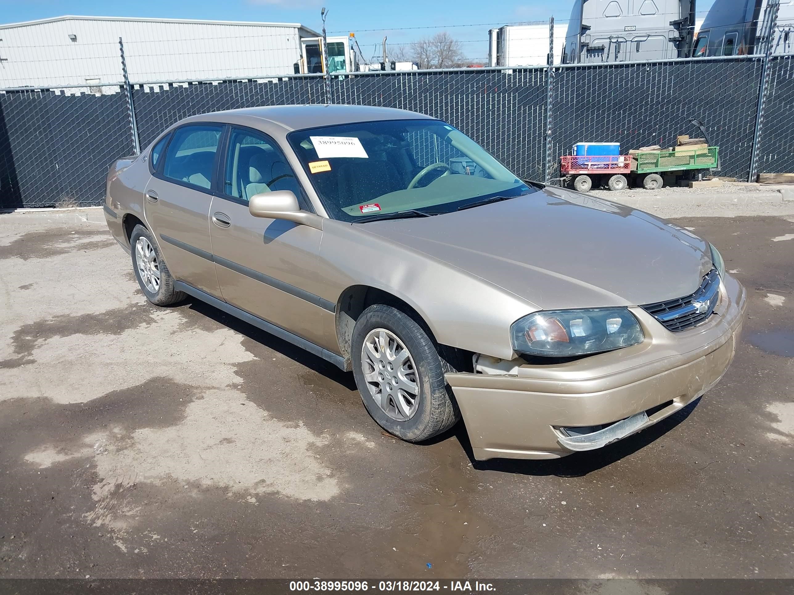 CHEVROLET IMPALA 2005 2g1wf52e059157581