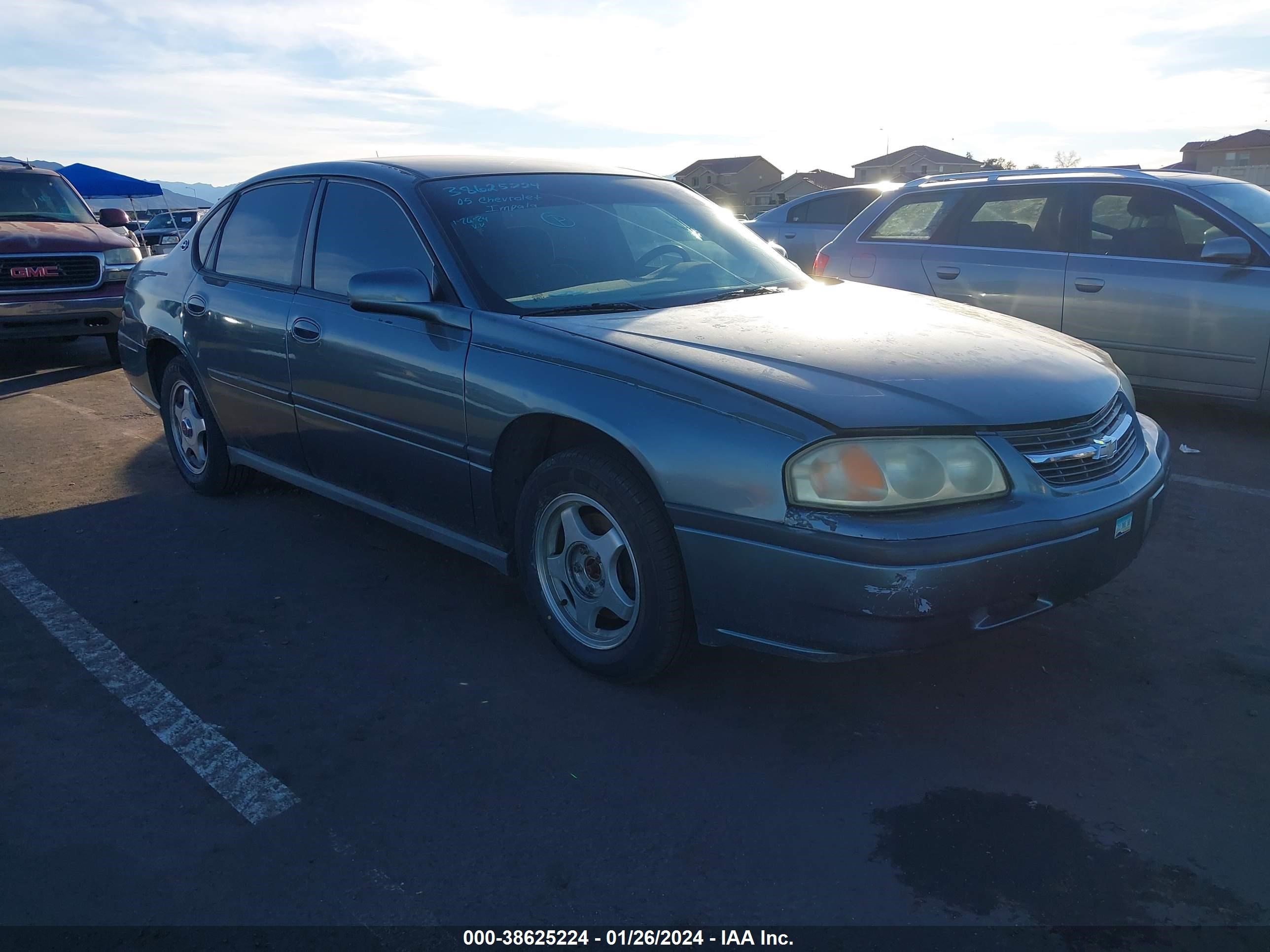 CHEVROLET IMPALA 2005 2g1wf52e059243053